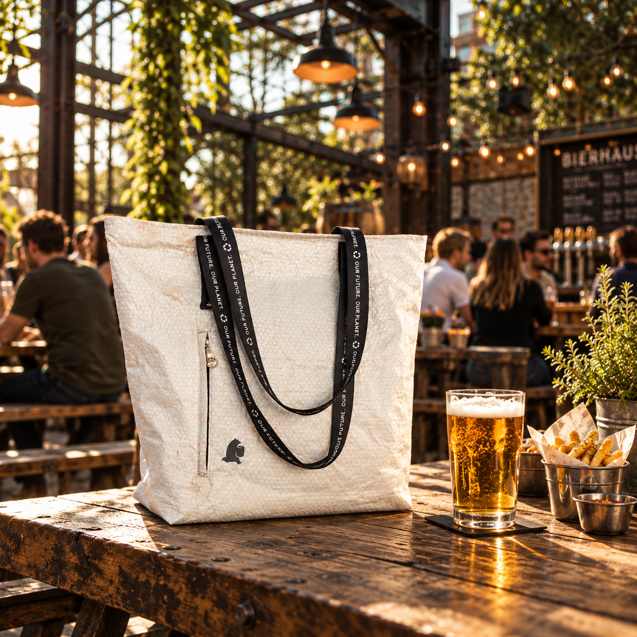 Material and production for Bierhaus