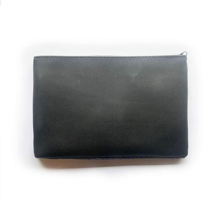 Finished pouch from upcycled upholstery — COFCO International