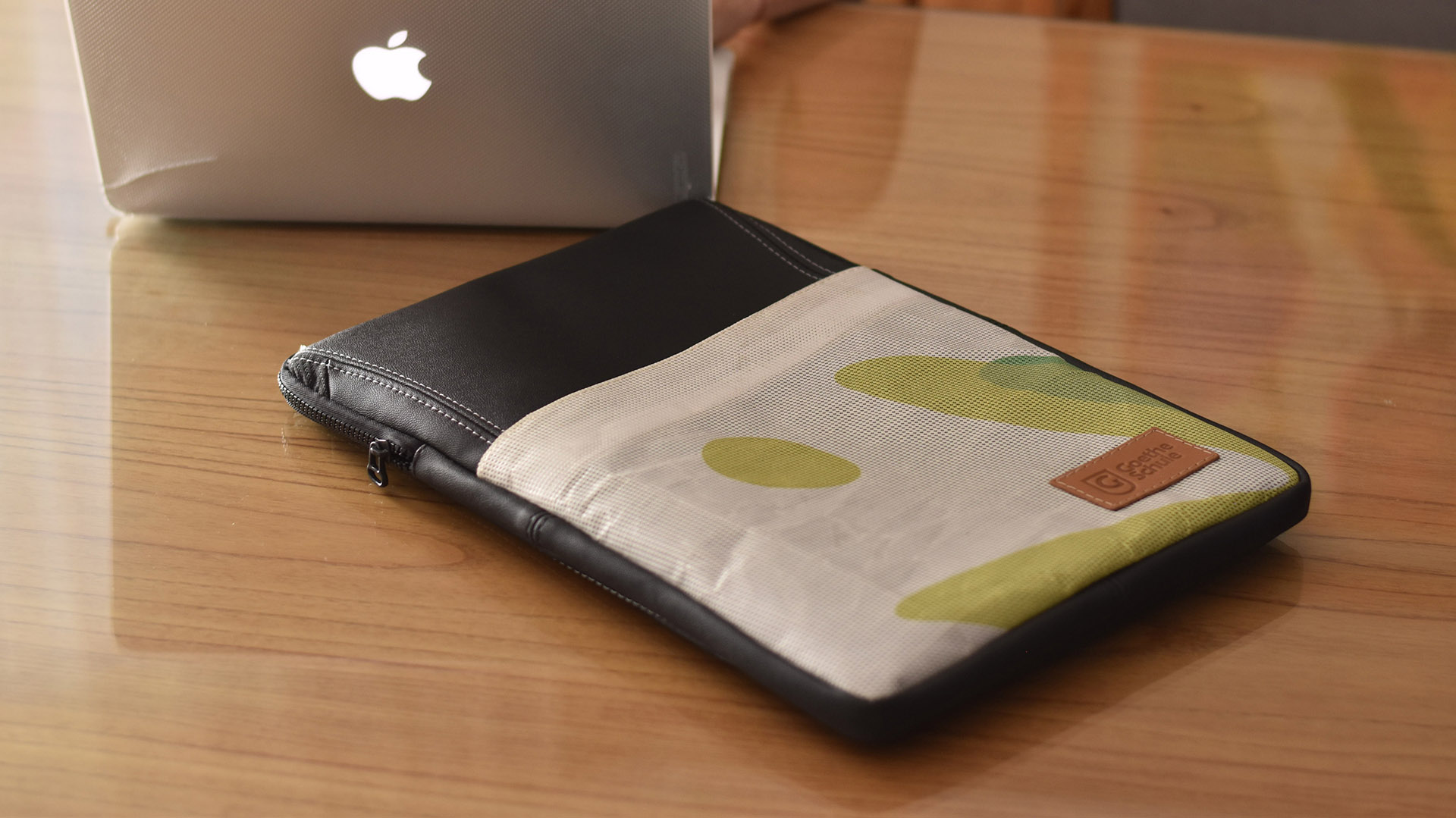 Goethe Schule Upcycled Banners and upholstery