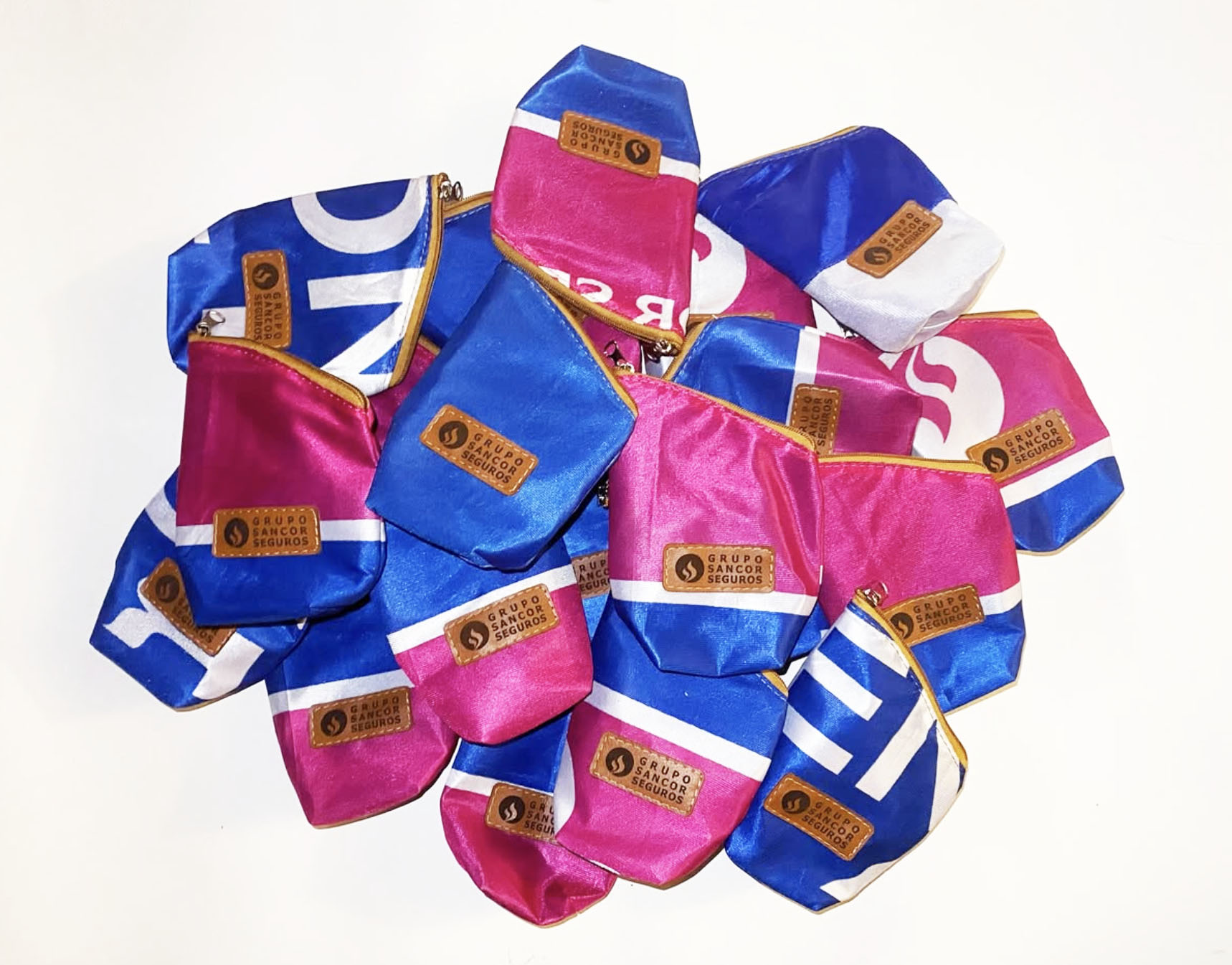 Sancor Seguros Upcycled Flags turned into Ecoproducts