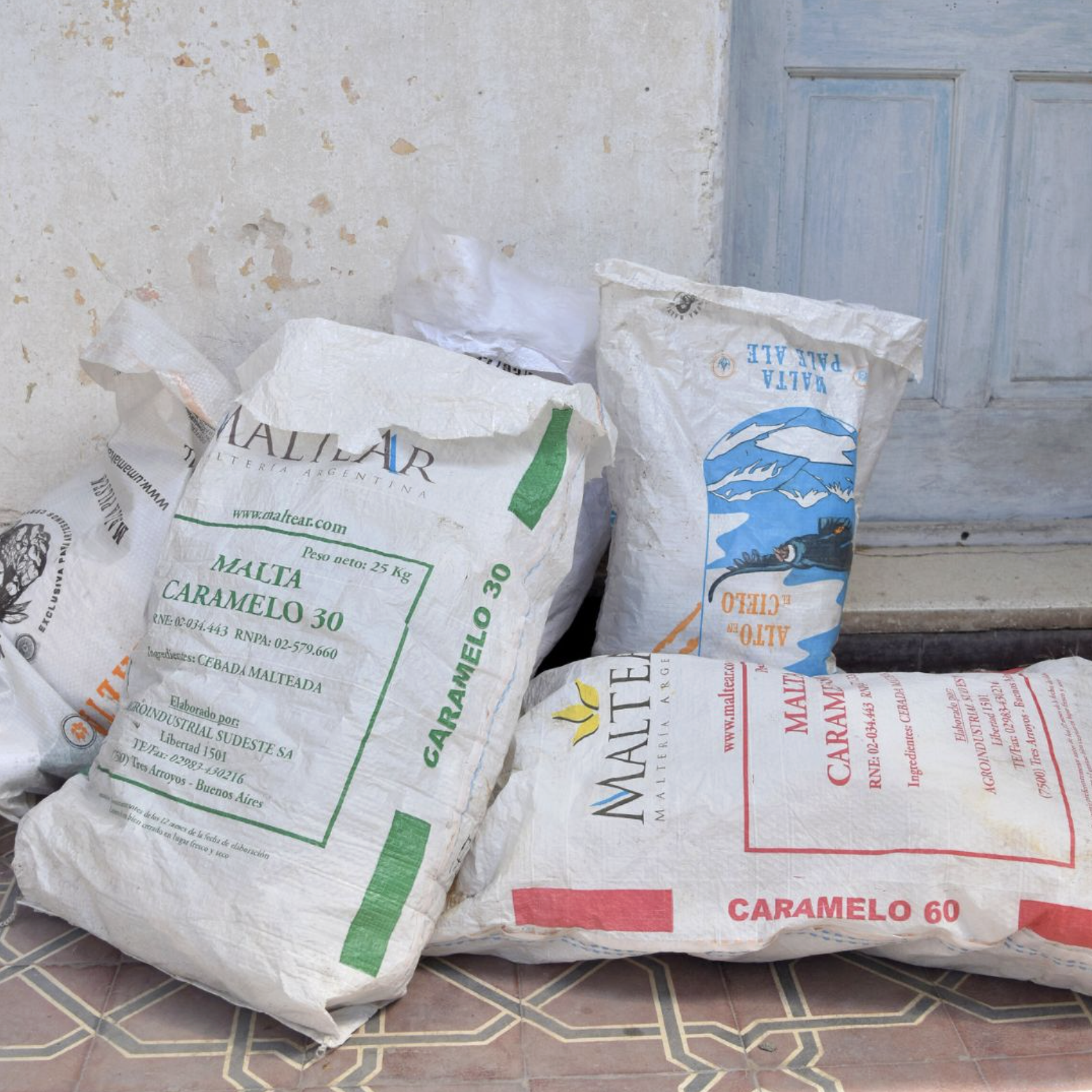 Natura Upcycled Burlap Plastic turned into Ecoproducts